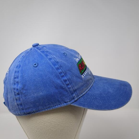 Rush Slowly Reggae Beach Bar Strapback Hat Blue One Size J. America - Picture 5 of 10